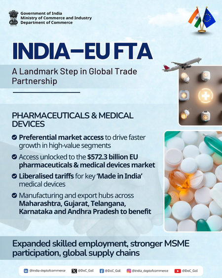 How the India-EU Trade Deal Enhances Medicine Access and ...