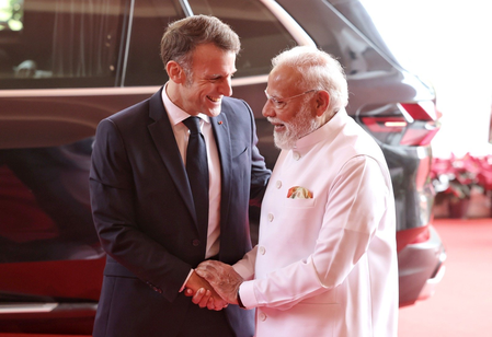 PM Modi and Macron launch India’s first private helicopter manufacturing facility
