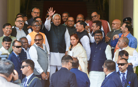इस बार होने वाले चुनाव में राज्यसभा सदस्य बनने की इच्छा जताई: नीतीश कुमार ने किया ऐलान