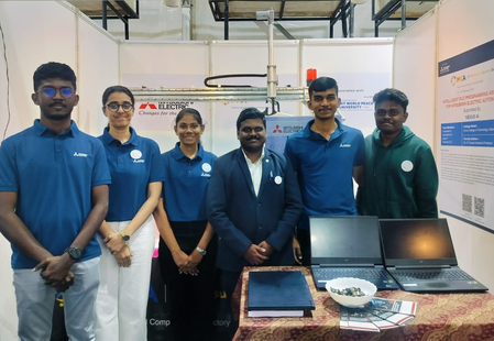Indian students develop award winning AI platform that simplifies industrial PLC programming