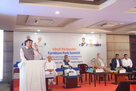 led industrial strategy advances with proposed Furniture Park, Shipbuilding Cluster in Porbandar