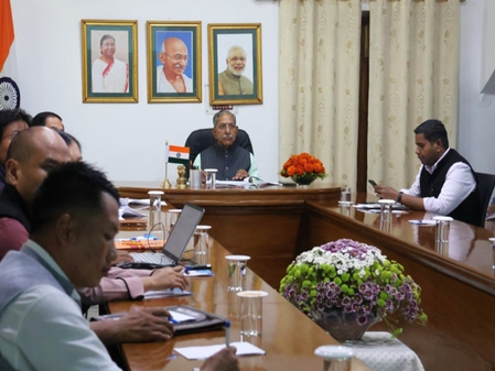 Nagaland Governor reviews youth, sports development programmes