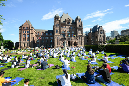 Western countries embrace Yoga ahead of International Day of Yoga today