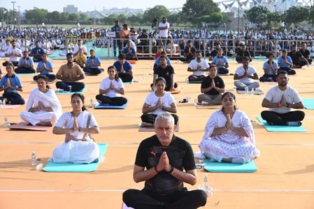 PM Modi’s efforts have taken yoga to global stage: Gujarat BJP chief