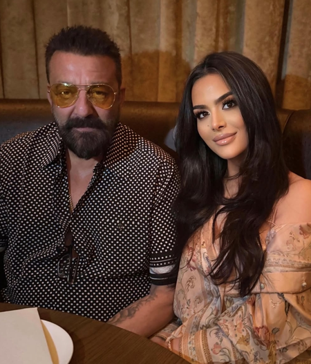 Sanjay Dutt surprises daughter Trishala Dutt on Father's Day in New York