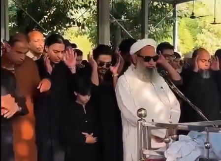 Lashkar terrorist seen attending funeral of Shoaib Akhtar's brother in Islamabad