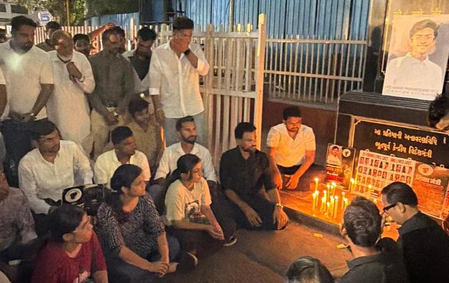 Gujarat: Students, Congress hold candle march over NEET aspirant's death