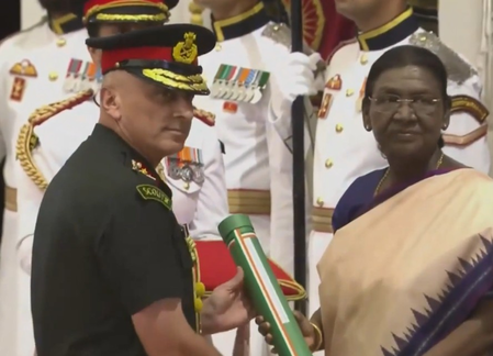 Lt Gen Rajiv Ghai conferred with Sarvottam Yudh Seva Medal for Op Sindoor planning