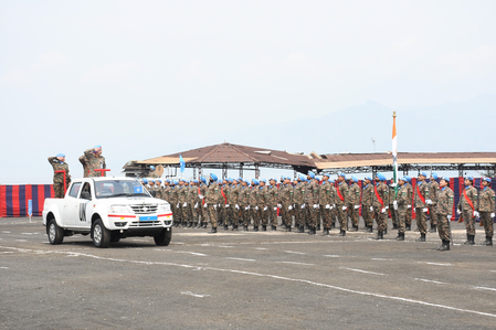 UN honours 651 Indian Army peacekeepers for service in DR Congo