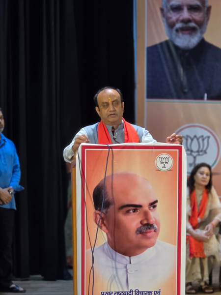 BJP MP Sudhanshu Trivedi Hails Syama Prasad Mookerjee’s Swadeshi Vision