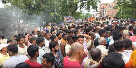 Former Bihar panchayat head found dead in Patna, residents block road in protest