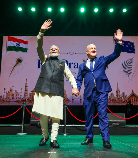 Unforgettable atmosphere: PM Modi thanks Indian diaspora in NZ for 'memorable experience'