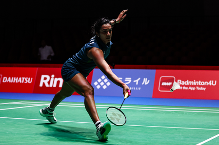 Japan Open: Sindhu dismantles world No. 5 Han Yue to book QF berth