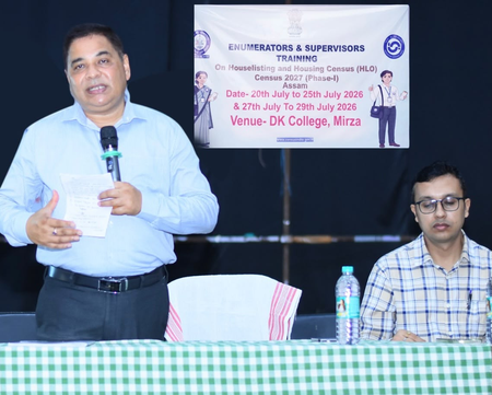 Census 2027 house listing training begins in Assam