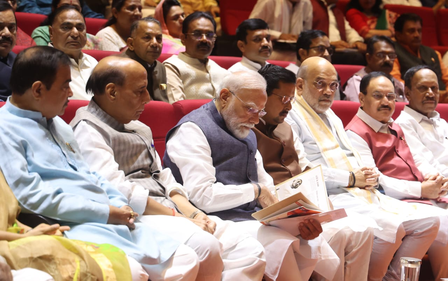 Paper leak issue discussed at NDA's Mangal Milan; PM Modi calls it matter of concern for entire nation