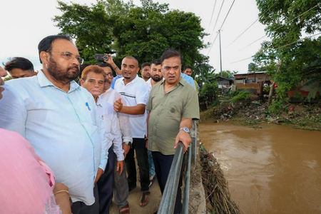 Flood waters receding from several affected areas, says Assam CM