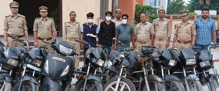 Noida police bust vehicle theft gang, recover 10 two