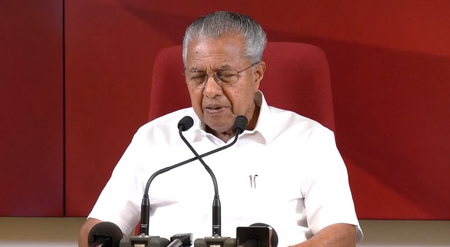 Let them prove it: Pinarayi Vijayan rejects Kartha's alleged ED statement