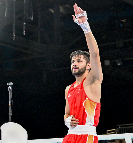 CWG 2026: ‘Aim is to get gold,’ says Sachin after sealing QF spot in men’s 60kg boxing