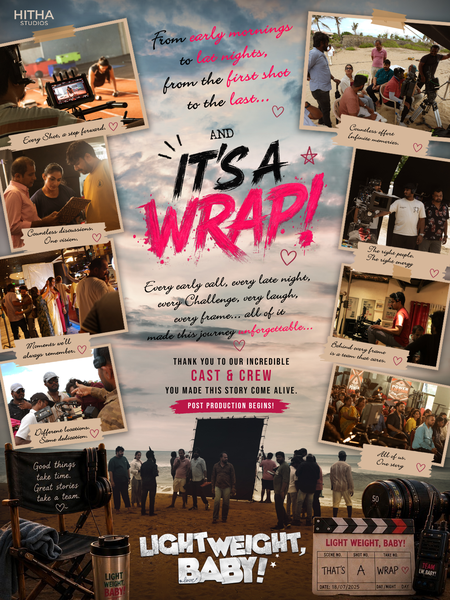 Vikkals Vikram, Arathy Krishna's 'Lightweight, Baby!' unit wraps up 45