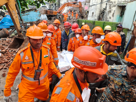 storey building collapses in Maha's Bhiwandi; rescue operation underway