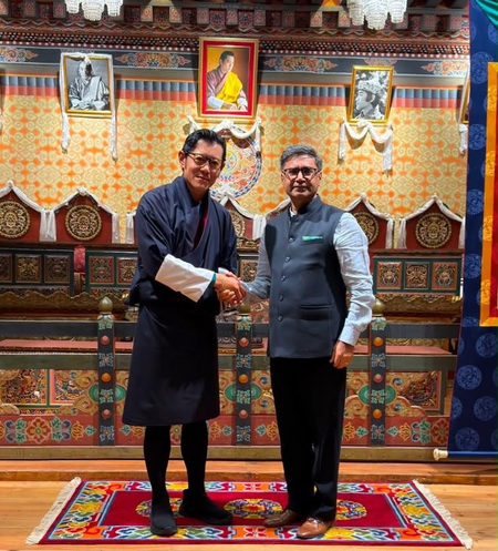 Foreign Secretary Misri calls on Bhutan King, reviews progress in development cooperation