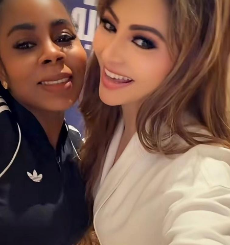 Urvashi Rautela meets Lamine Yamal’s mother during FIFA: Beh