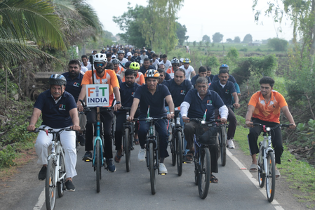 drug oath during 'Fit India Sundays on Cycle'