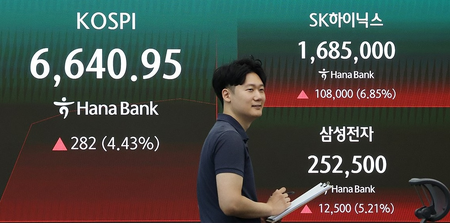 Foreigners remain net sellers of S. Korean assets for 6th month in July