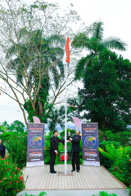 Flag hoisting, cultural performances mark India’s 80th I