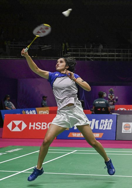 Unnati's BWF World Championships debut ends in Round