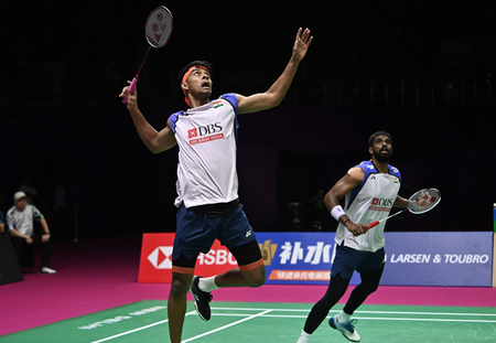 Chirag win 10th BWF World Tour title with China Masters crown