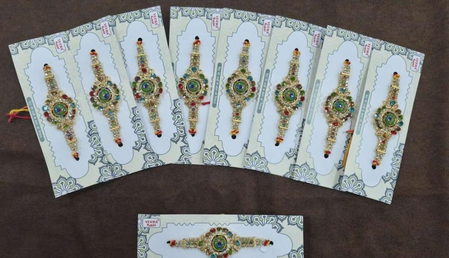 made rakhis to be sold at three 'Statue of Unity' area locations