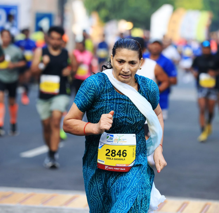 race journey finds another milestone at Delhi Half Marathon