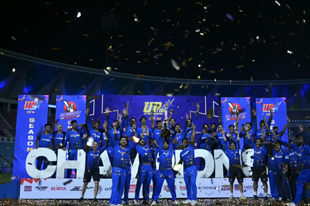 Rinku's Meerut Mavericks beat Bhuvneshwer's Lucknow Falcons to lift UPT20 trophy