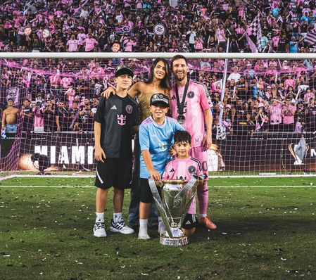 Lionel Messi's son Mateo leads Inter Miami Academy to Naples Cup title