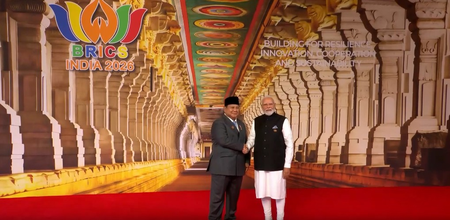 Rameswaram's Ramanathaswamy Temple forms stunning backdrop as PM Modi welcomes BRICS leaders