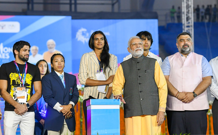 PV Sindhu pens birthday wish for PM Modi, recalls sharing ice