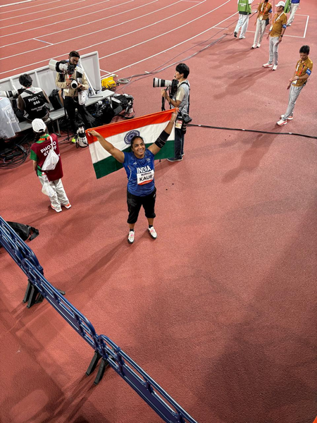 Asian Games: Manpreet Kaur clinches bronze in women's shot put, Krishna finishes fifth
