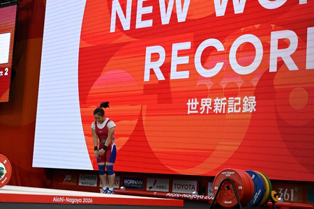 Asian Games: Three new world records set in women's 61kg weightlifting