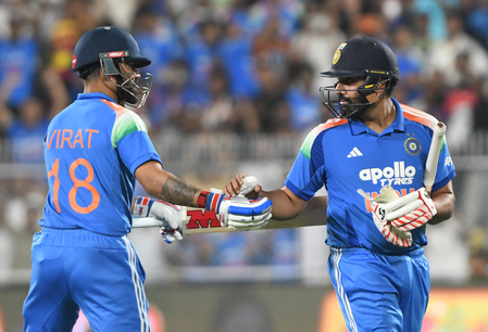 2nd ODI: Gill’s unbeaten 223, Rohit’s century sets up India’s record chase in run