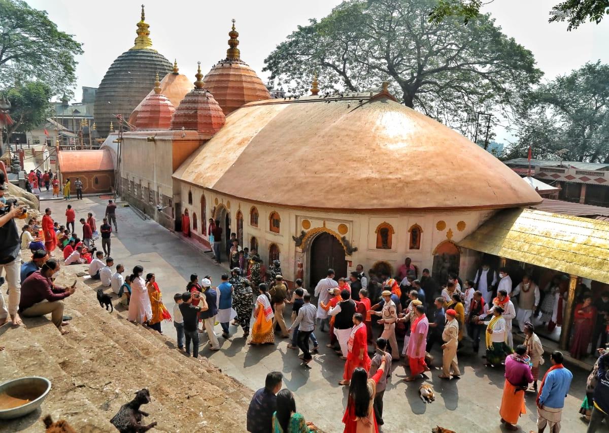 Kamakhya Temple in Guwahati, Assam