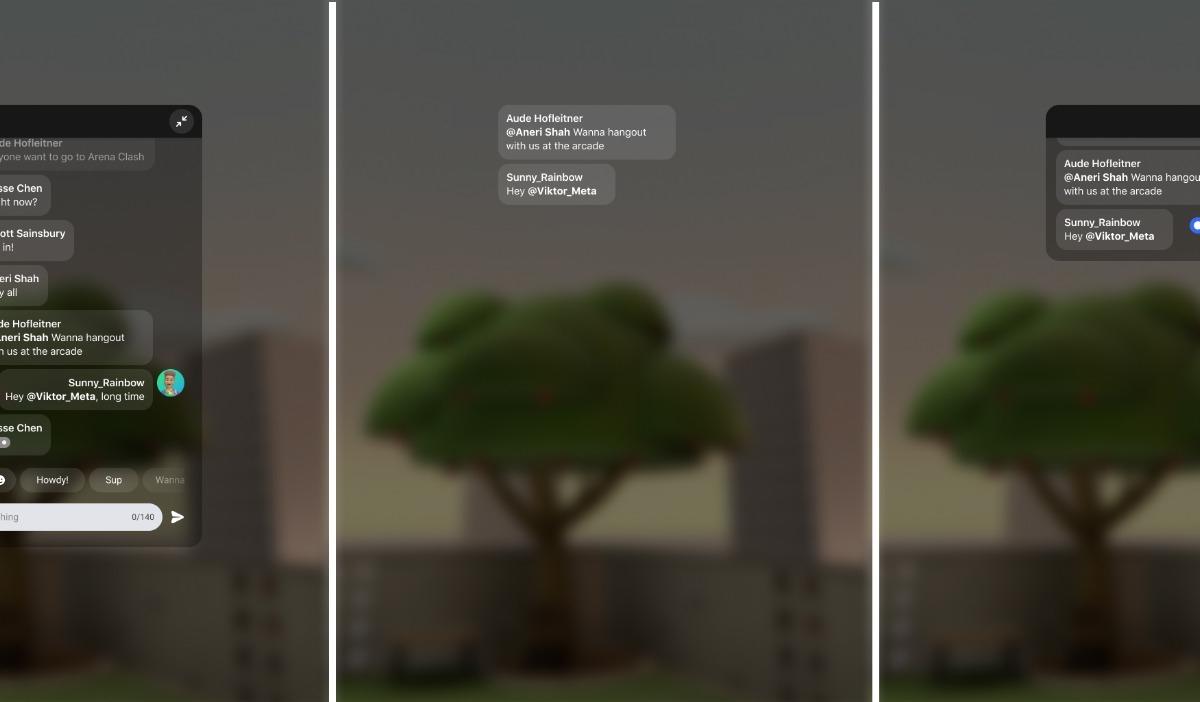 Meta introduces text-based 'world chat' feature for Horizon Worlds ...
