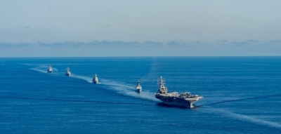 SKorea, US, Japan hold joint naval drills in East Sea involving Reagan ...
