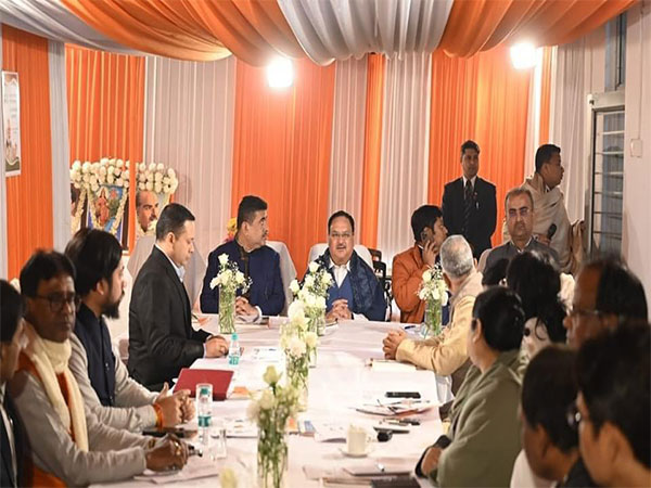 JP Nadda holds special meeting with leaders of We…