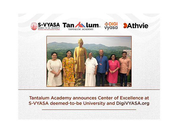 Partnership Between Tantalum Academy and S-VYASA University Brings Yoga and Soft Skills to Indian Education