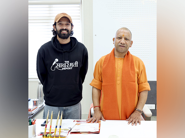 'The Sabarmati Report' Actor Vikrant Massey Meets UP CM Yogi Adityanath ...