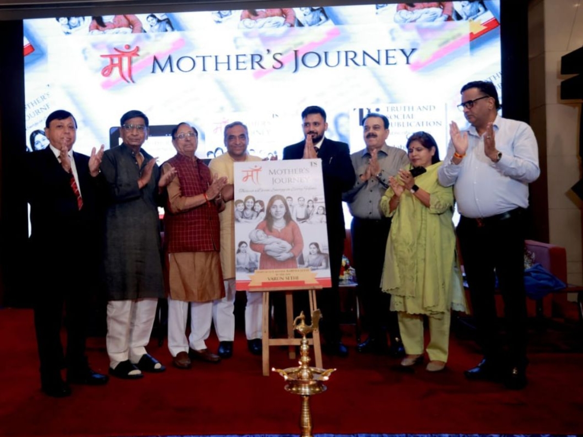Book Launch of Maa The Mother's Journey by Varun Sethi Held at