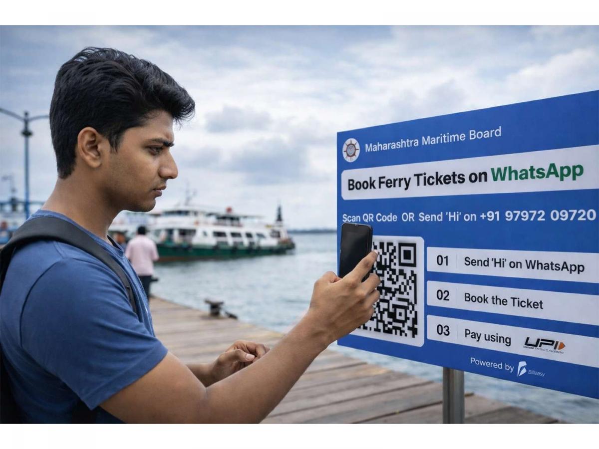 India's First Ferry Ticketing on WhatsApp Launched by Maharashtra ...