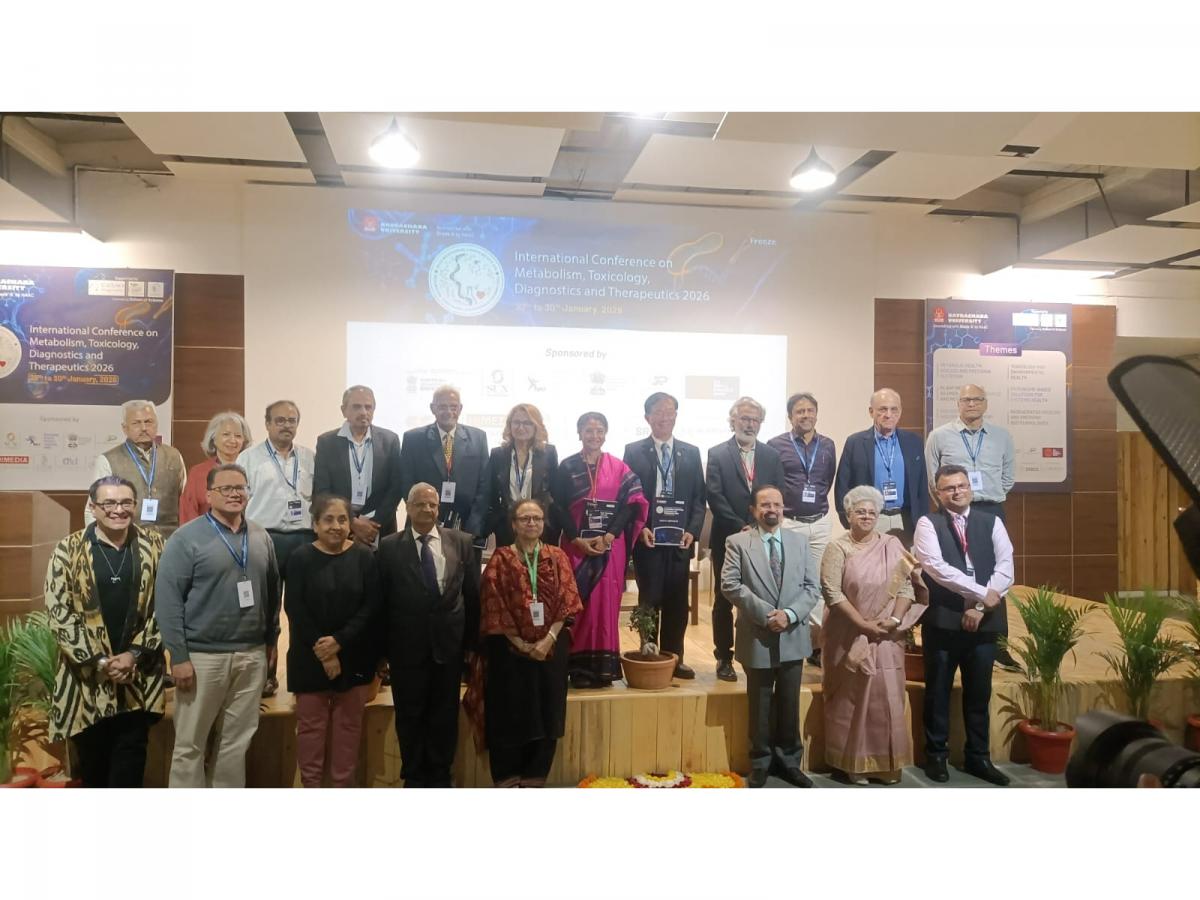 ICMTDT-2026 to Bring Global Experts to Vadodara for Multidisciplinary Dialogue on Metabolism, Toxicology and Precision Health
